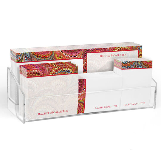 Flame Marble Post-it® Notes Ensemble